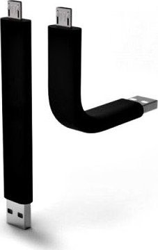 Kabel USB Vega USB-A - microUSB Czarny (12769)