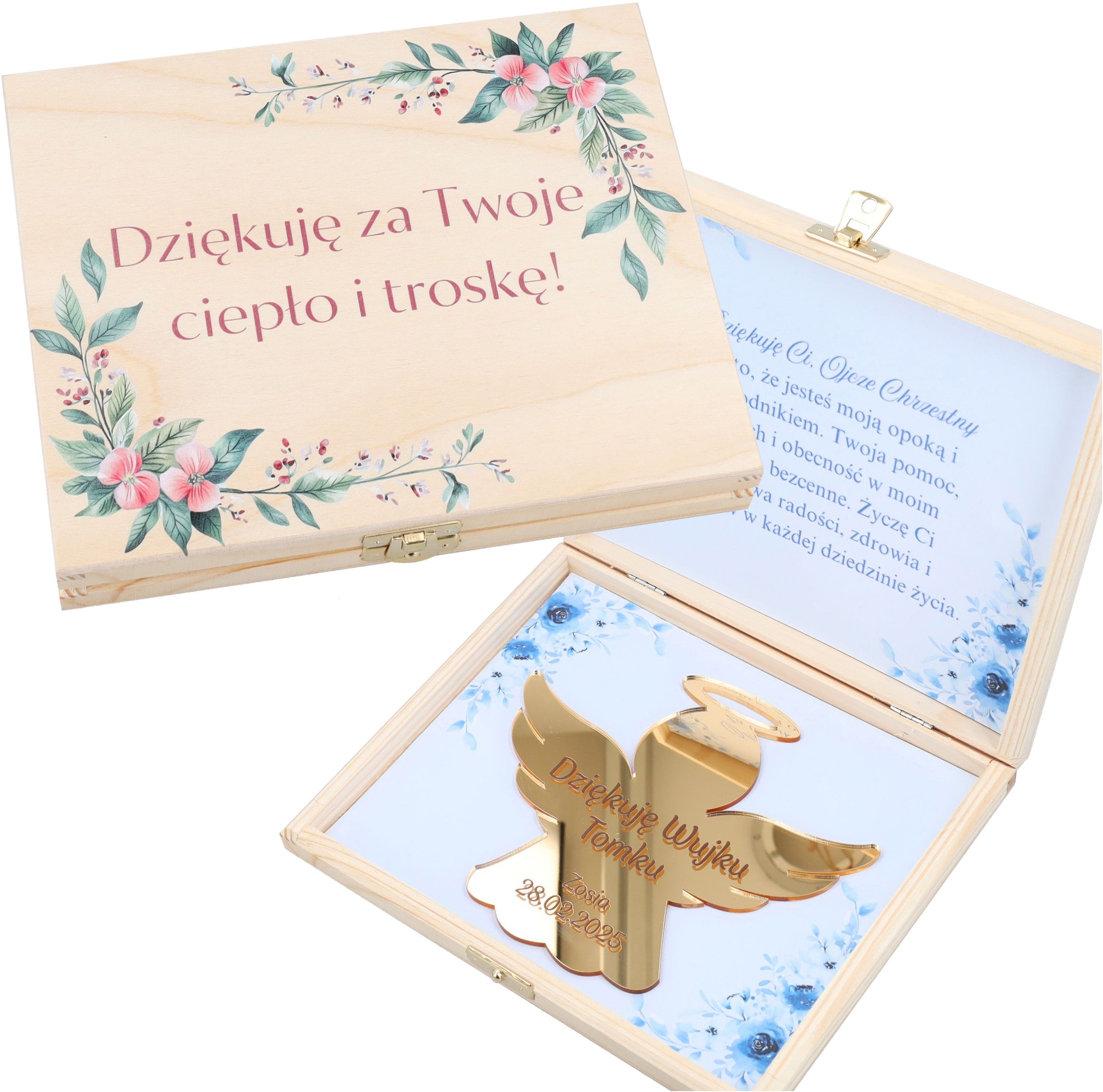 Podziękowania na chrzest święty