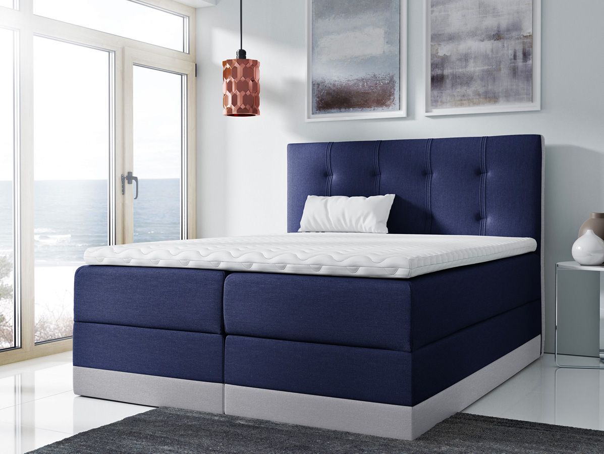 Elior Łóżko kontynentalne Kongel 4X 180x200