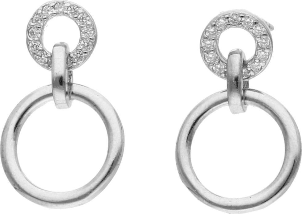 Rosanto Srebrne wiszące kolczyki 925