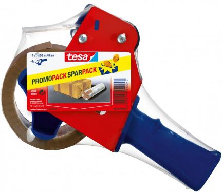 Tesa Dyspenser do taśm pakowych tesa® STANDARD + taśma 50m GRATIS (57395-00000-00)