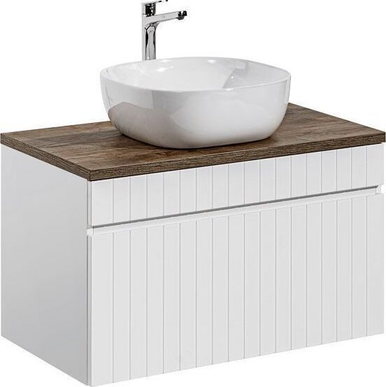 Comad Szafka nastawna z umywalką, Iconic, 80x46x46 cm, biały, mat