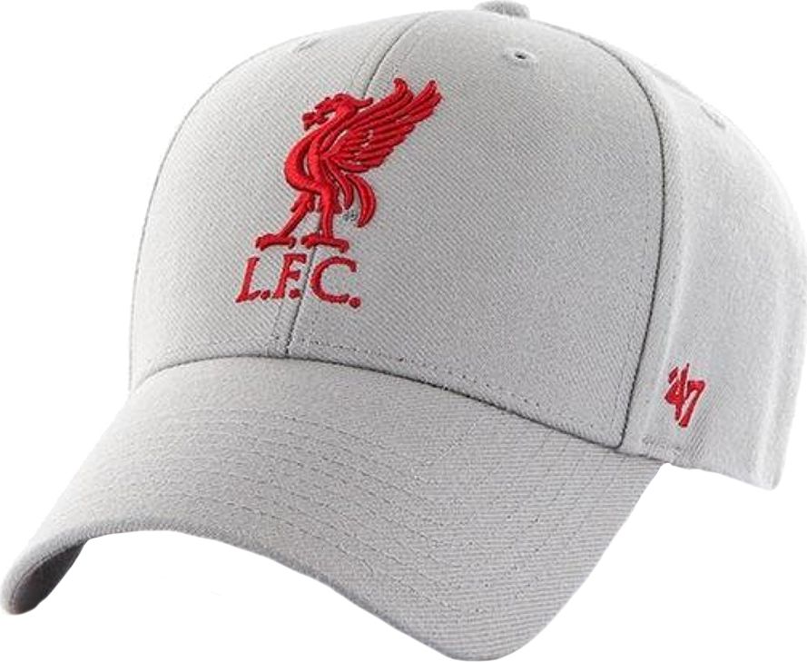 47 Brand Czapka z daszkiem Epl Fc Liverpool Cap szara r. uniwersalny (EPL-MVP04WBV-GY)