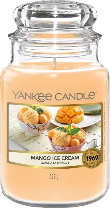 Yankee Candle Yankee Candle Mango Ice Cream Słoik duży 623g