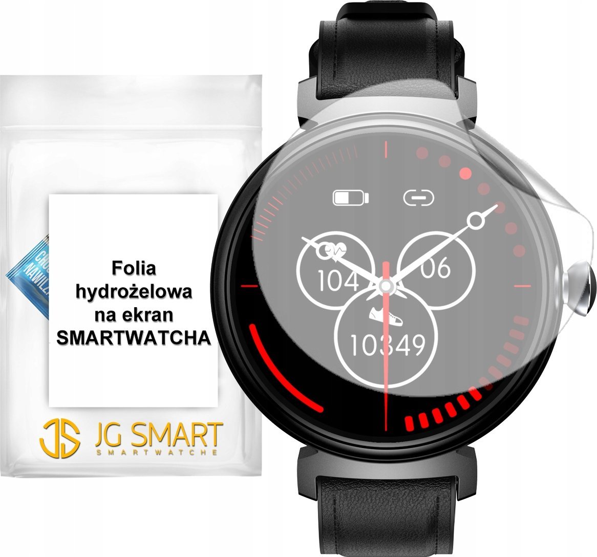Folia ochronna na ekran smartwatcha JG SMART JGS-DM70 - FOLIA HYDROŻELOWA