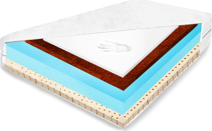 Materace z Gór MATERAC FLEXI SUPREME ELITE Lateks Visco z kokosem