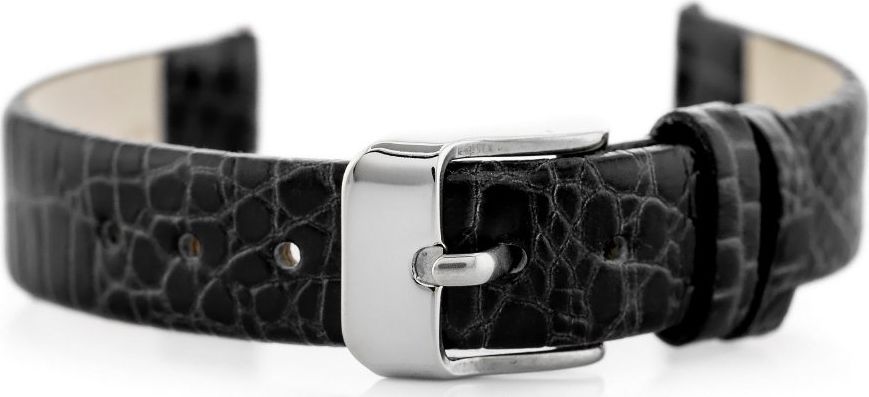 Pacific Pasek skórzany do zegarka W57 - czarny - 16mm uniwersalny