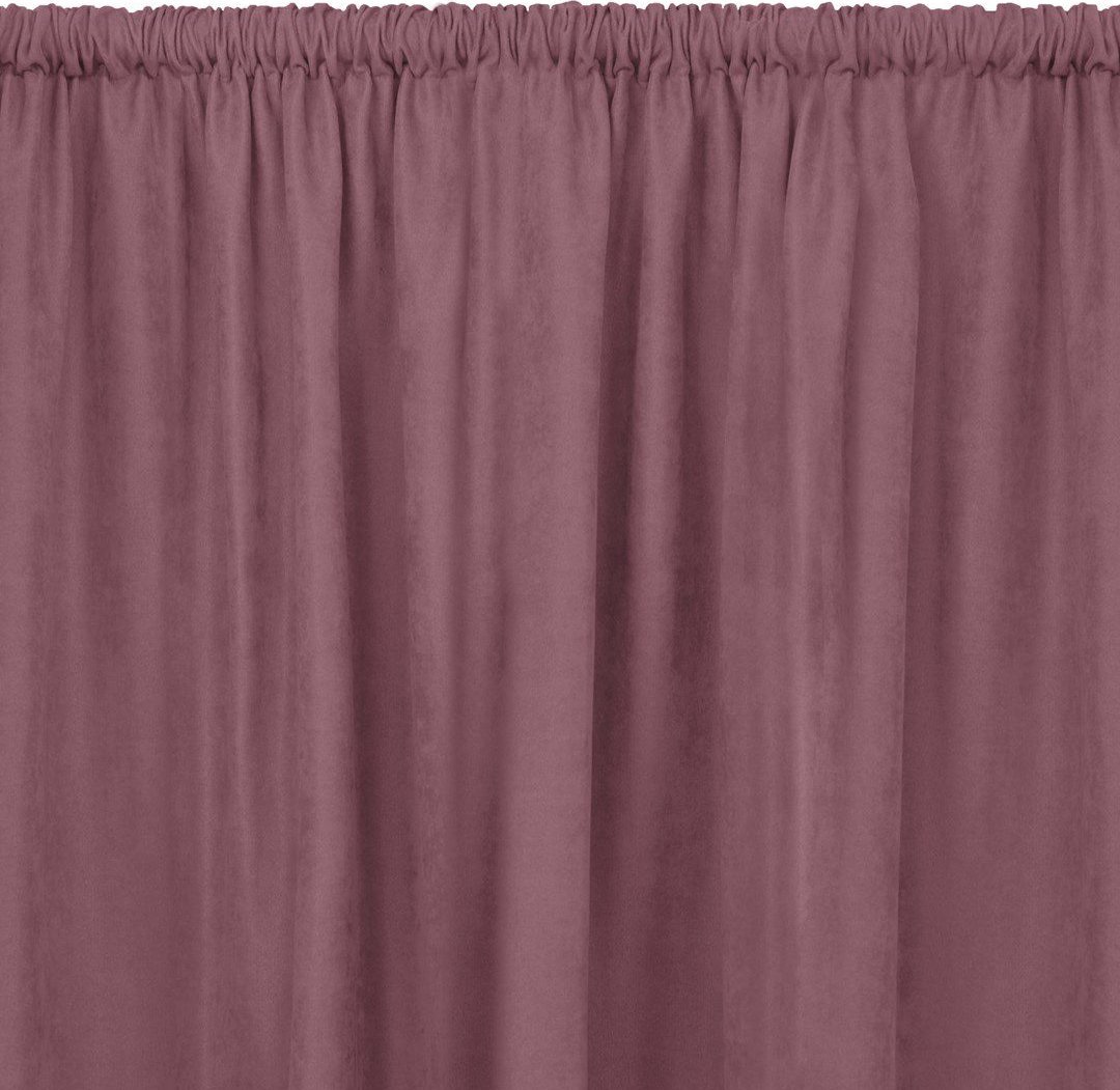 Homede Zasłona MILANA liliowy szenila 280x225 HOMEDE