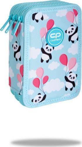 Piórnik Patio Piórnik potrójny z wyposażeniem Jumper 3 Panda ballons E67548 CoolPack
