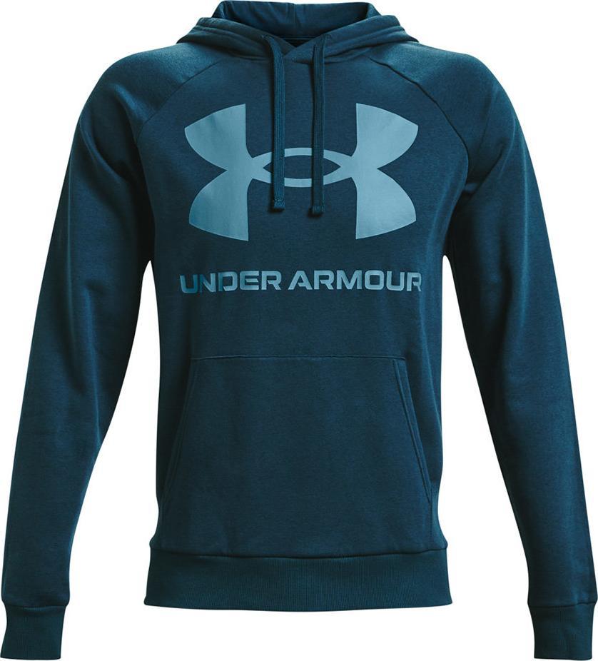 Under Armour Bluza męska Under Armour Rival Fleece Big Logo HD niebieska 1357093 413 S
