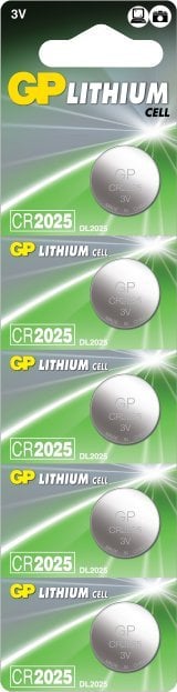 GP GP Lithium Cell Battery CR2025 - 10-pack