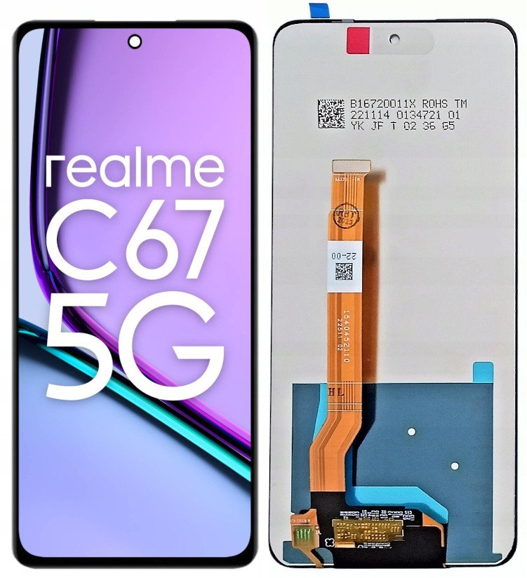 WYŚWIETLACZ EKRAN LCD DO TELEFONU REALME C67 5G