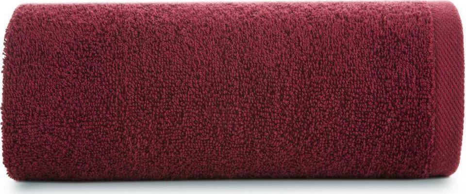 Eurofirany Ręcznik Kąpielowy Gładki2 (36) 30 x 50 Bordowy