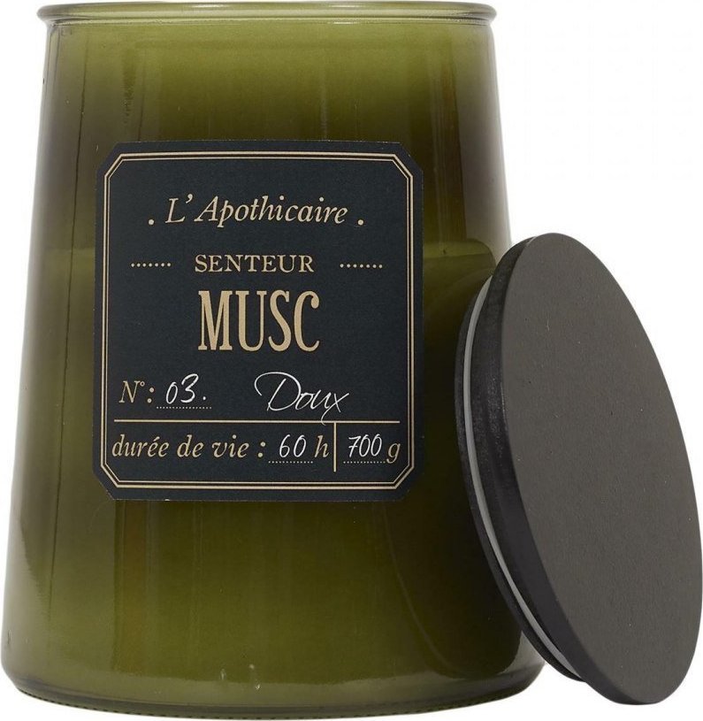 Intesi Świeca zapachowa w szkle Musc