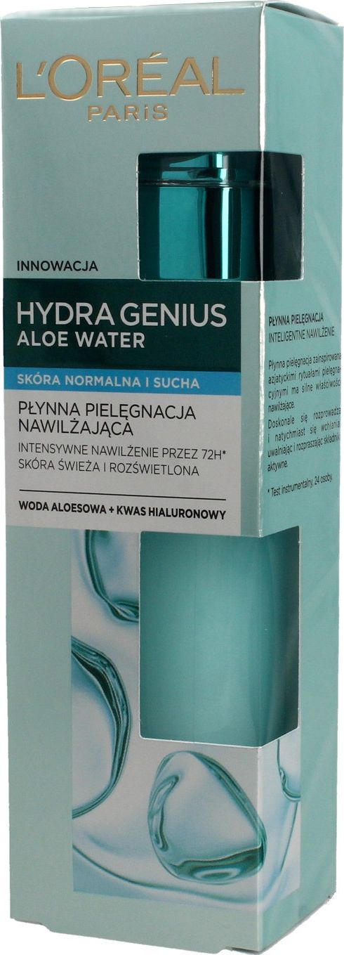 L’Oreal Paris Hydra Genius Aloe Water żel nawilżający do skóry normalnej i suchej 70ml