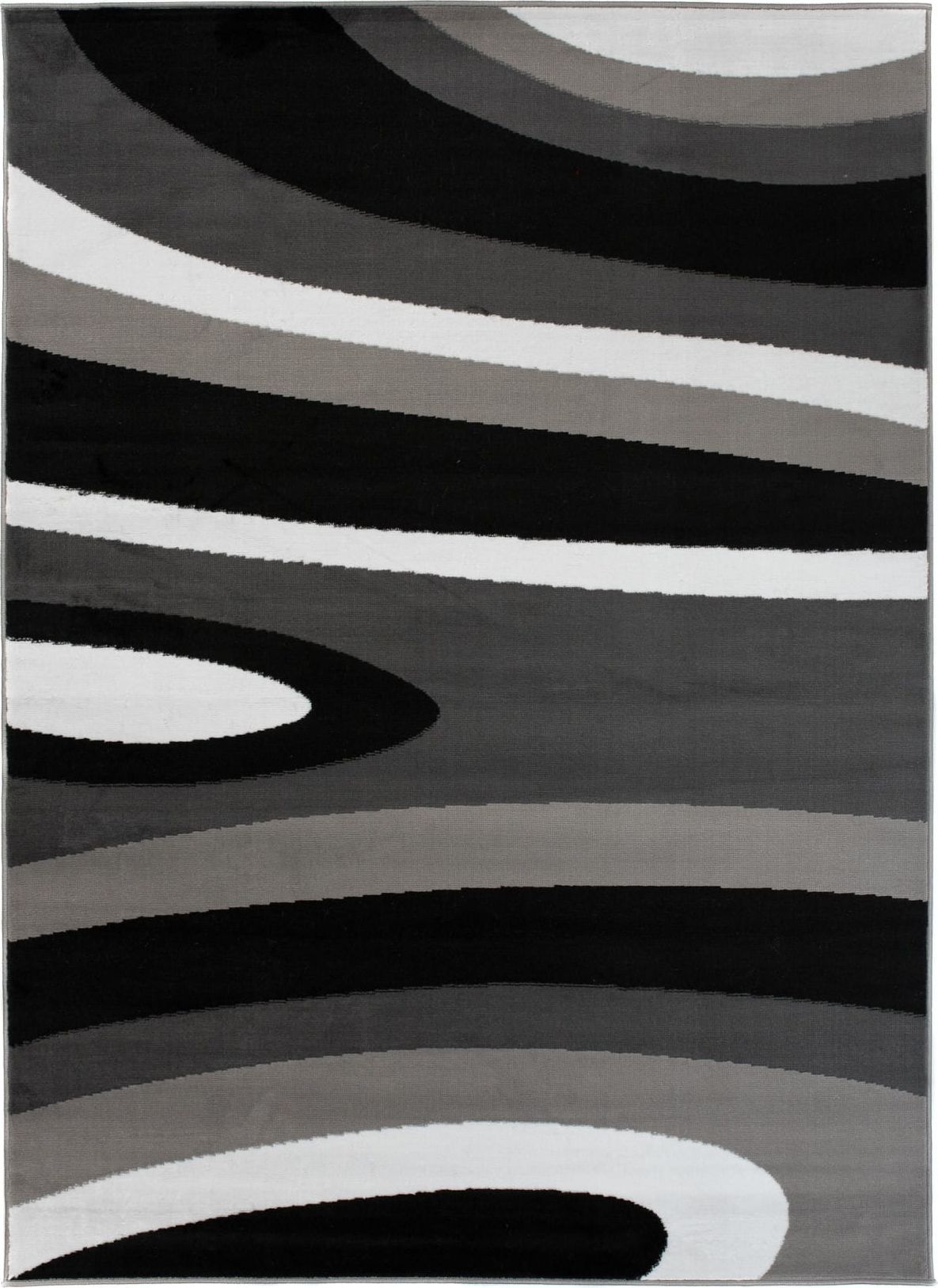 Carpetpol Czarny dywan Z895A BLACK MAYA PP EYM (2.00*2.00)