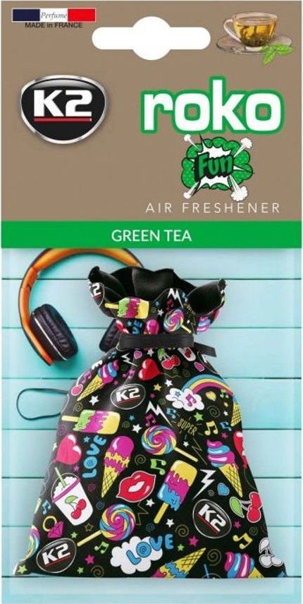 K2 K2 Roko FUN woreczek zapachowy Zielona Herbata 20g uniwersalny