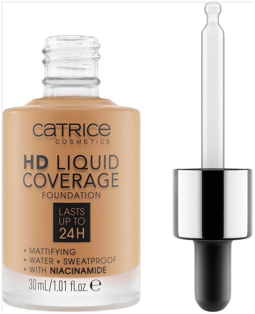 Catrice HD Liquid Coverage Płynny Podkład Do Twarzy 30ml Desert Beige (048)