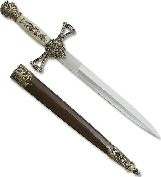 Ciekawy Sztylet Z Pochwą (sw-799)