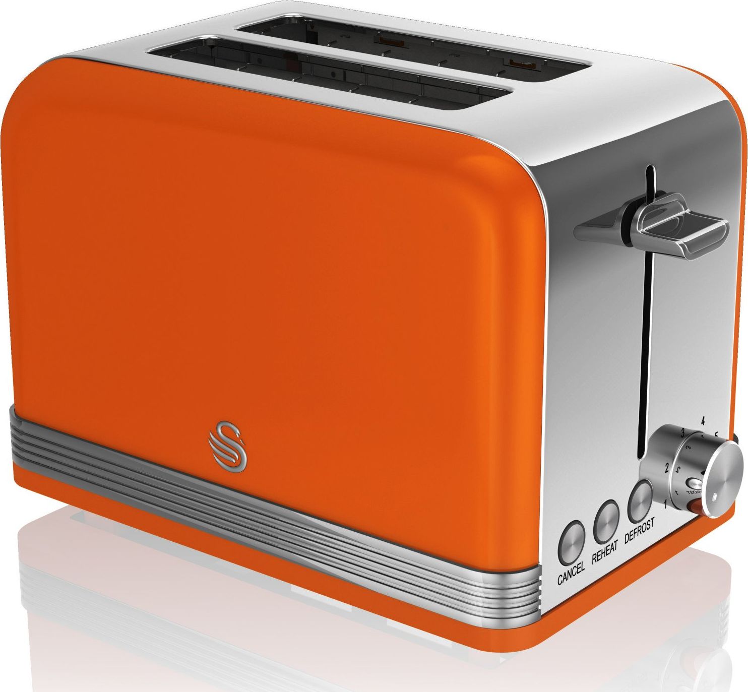 Toster Swan Toster Swan RETRO ST19010ON (810 W; kolor pomarańczowy)