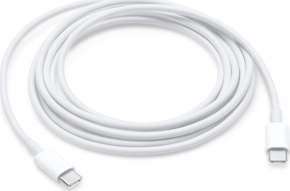 Kabel USB Apple USB-C - USB-C 2 m Biały (MLL82ZM/A)