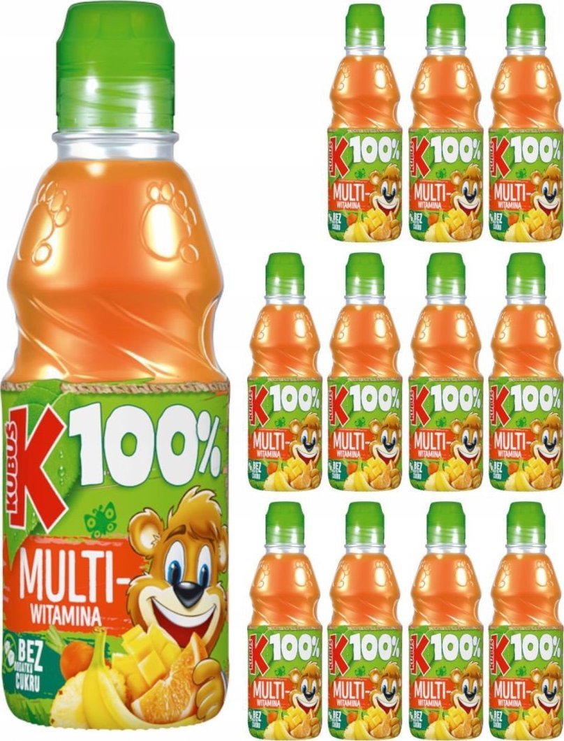 Kubuś Kubuś 100% Sok multiwitamina 300 ml