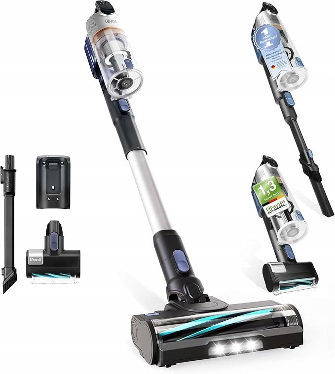 Levoit Odkurzacz LVAC-300DE akumulatorowy czas pracy 60 min