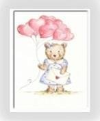 HENRY Karnet B6 Misiowa z balonami