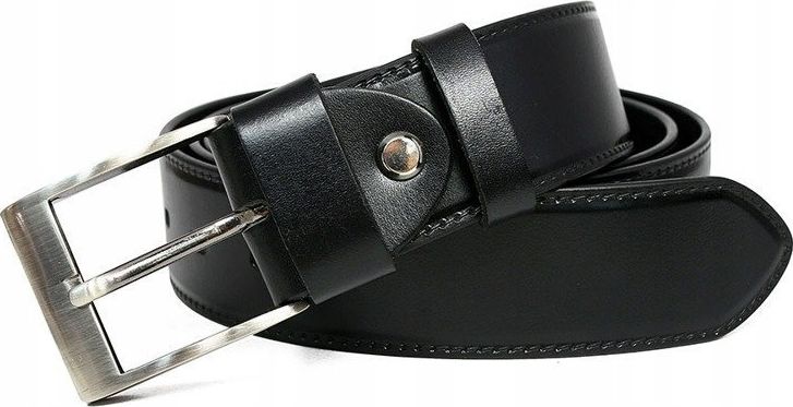Rovicky Klasyczny pasek męski z gładkiej skóry naturalnej wysokiej jakości Rovicky 105