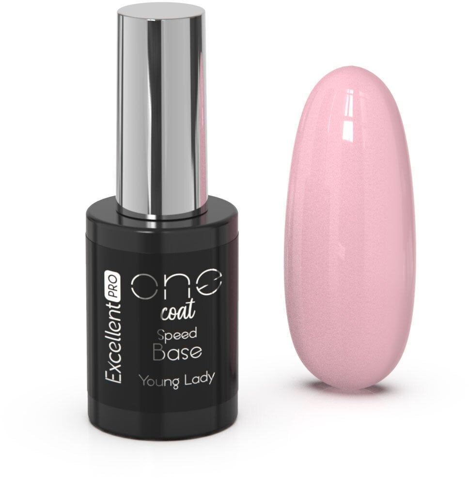 Excellent PRO One Coat Speed Base kryjąca baza hybrydowa Young Lady 11g