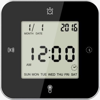 Techno line Budzik cyfrowy TECHNOLINE WT344 EASY Home