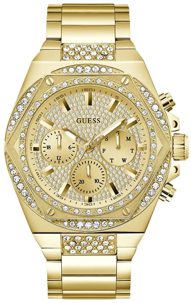 Zegarek męski Guess GW0899G2 CYRKONIE złoty