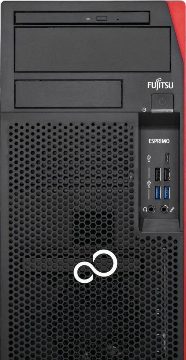 Komputer Fujitsu Fujitsu Esprimo P758 Tower Core i5 9600 (9-gen.) 3.1 GHz (6 rdzeni) / 16 GB / 240 SSD / Win 11 Prof.