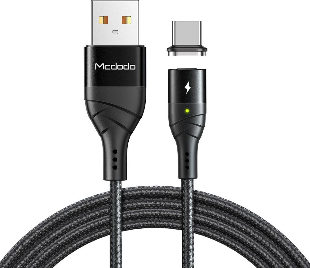 Kabel USB Mcdodo USB-A - USB-C 1.2 m Czarny
