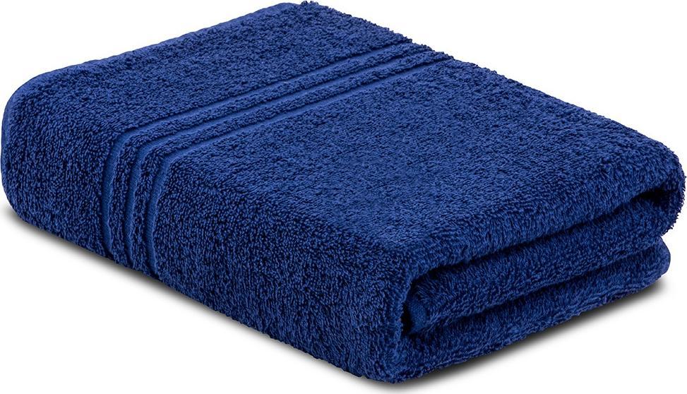 Konsimo Ręcznik 70x130 granatowy 100% bawełna MANTEL