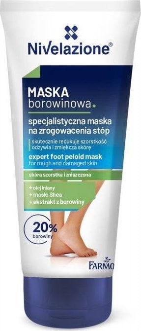 Farmona Nivelazione specjalistyczna maska borowinowa na zrogowacenia stóp 75ml