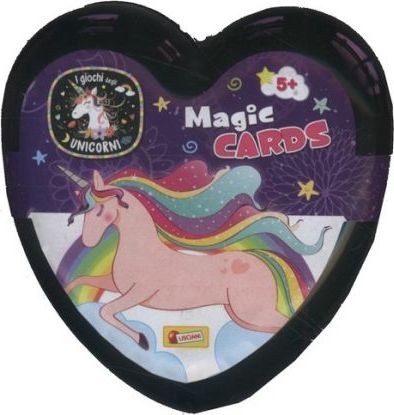 Lisciani Konik Jednorożec karty do kolekcjonowania w serduszku