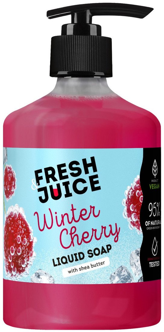 ELFA PHARM FRESH JUICE Mydło w płynie zimowa wiśnia 460ml