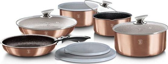 Berlinger Haus ZESTAW GARNKÓW TYTANOWYCH BERLINGER HAUS COPPER METALLIC LINE BH-1591
