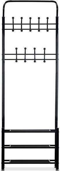 Goodhome Wieszak na ubrania +szafka regał półka na buty Goodhome