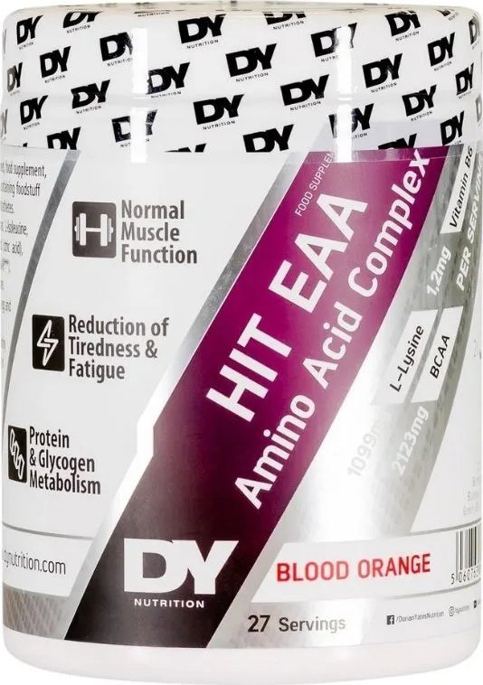 DORIAN YATES Dorian Yates - HIT EAA Amino Acid Complex, Blood Orange, Proszek, 360g