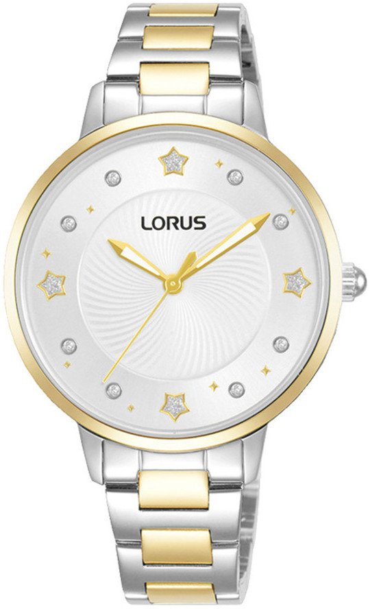 Zegarek damski Lorus RG222VX9 CYRKONIE srebrny