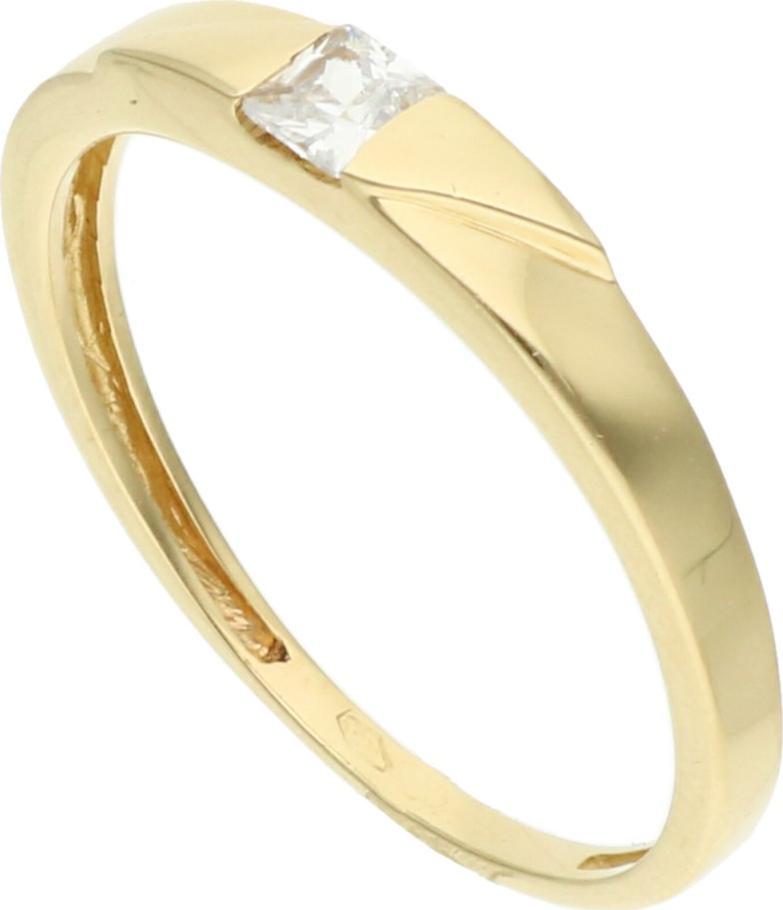 Rosanto Złoty pierścionek z cyrkonią roz. 16 585 14k