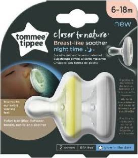 Tommee Tippee Smoczek Uspokajający Breast 6-18 m