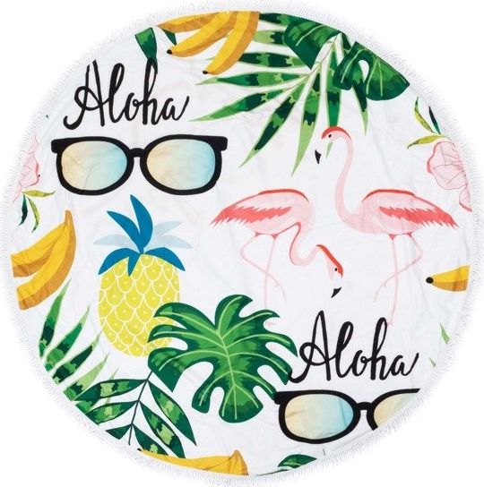 Łóżkoholicy Ręcznik Koc 150 cm Okrągły Plażowy Boho 17 uniwersalny