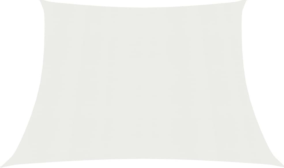 vidaXL Żagiel przeciwsłoneczny, 160 g/m, biały, 3/4x3 m, HDPE