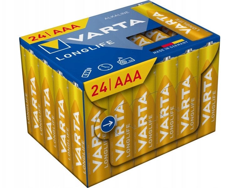 VARTA LONGLIFE AAA Cube 24
