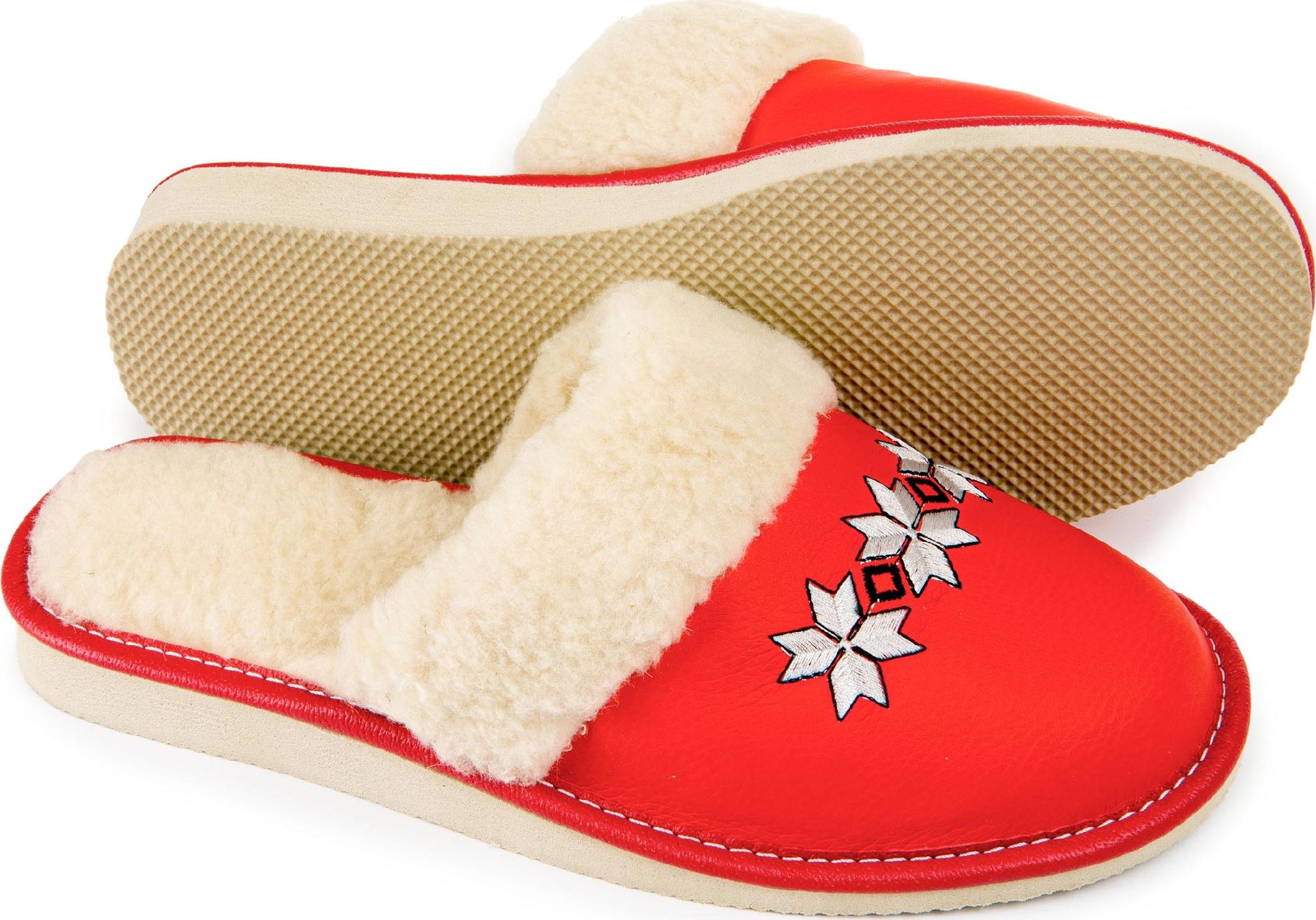 NOWO PREZENT ŚWIĄTECZNY! DAMSKIE KAPCIE WEŁNIANE CIAPY Rozmiar 40