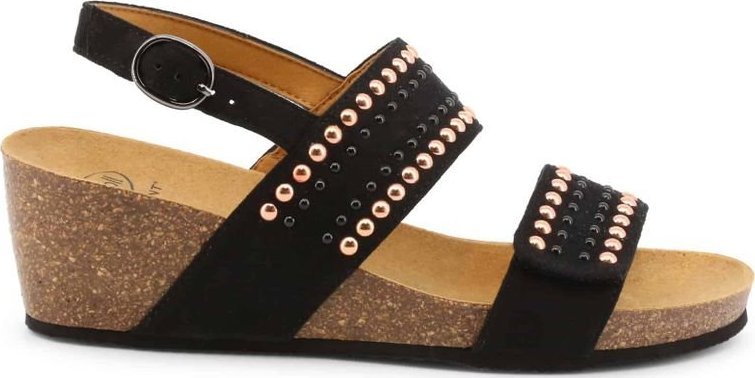 Scholl Wygodne zdrowotne sandały na koturnie Scholl EU 36