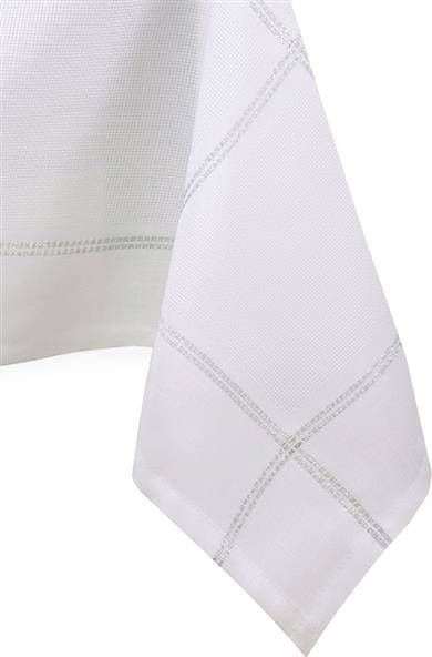 AmeliaHome TCLOTH/AH/ANTONY/WHITE/140X300